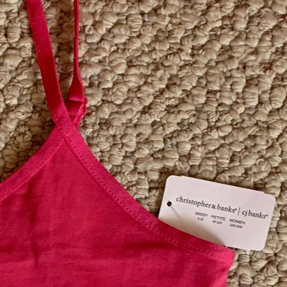 CHRISTOPHER & BANKS - Essential Cami -NEW with Tag - Picture 10 of 10